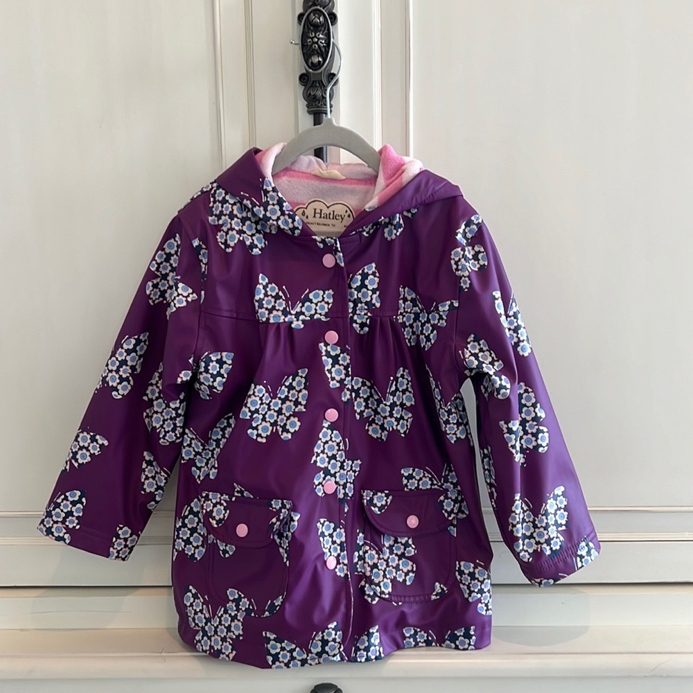 Little girls Hatley raincoat